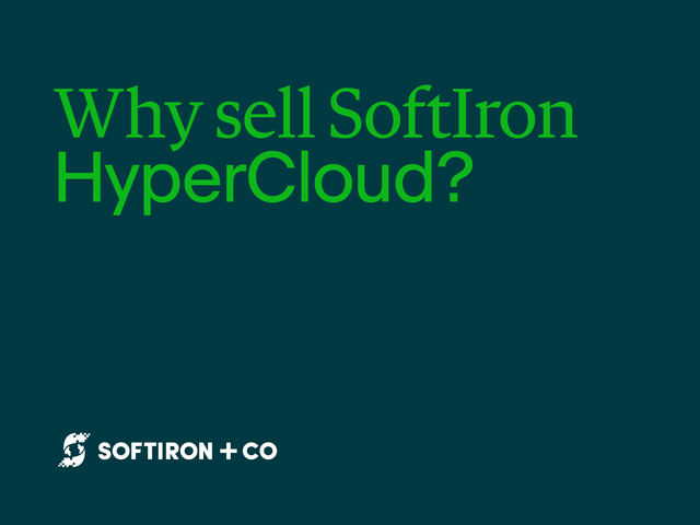 SoftIron + Co - Why Sell SoftIron?